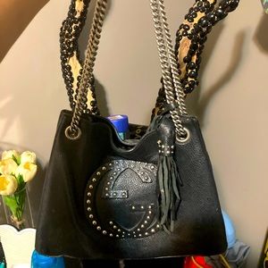 Authentic Gucci studded soho bag gently used
